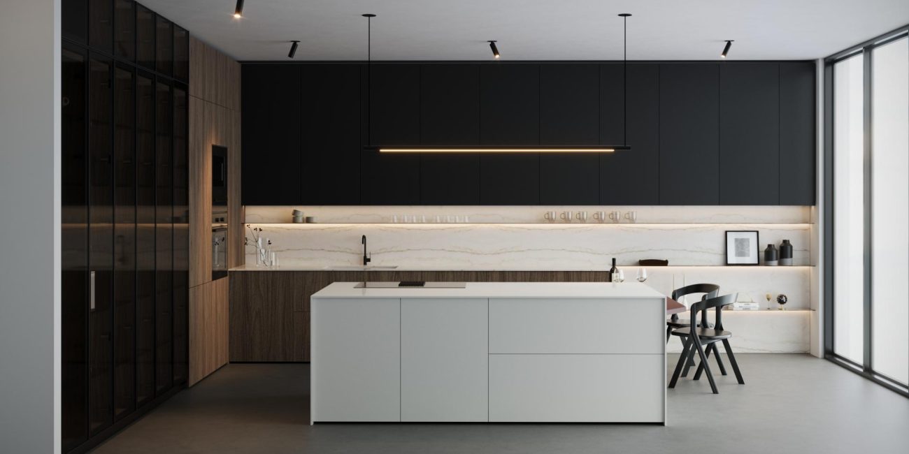 Cucine due colori di design - Benca