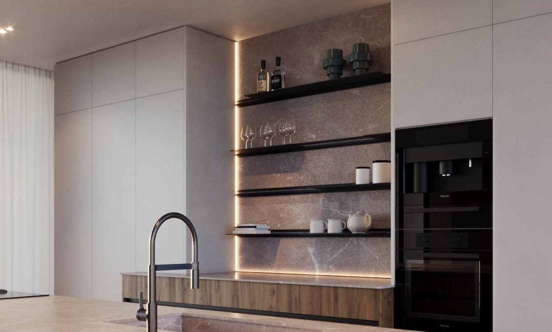 Cucine in legno di design - Benca