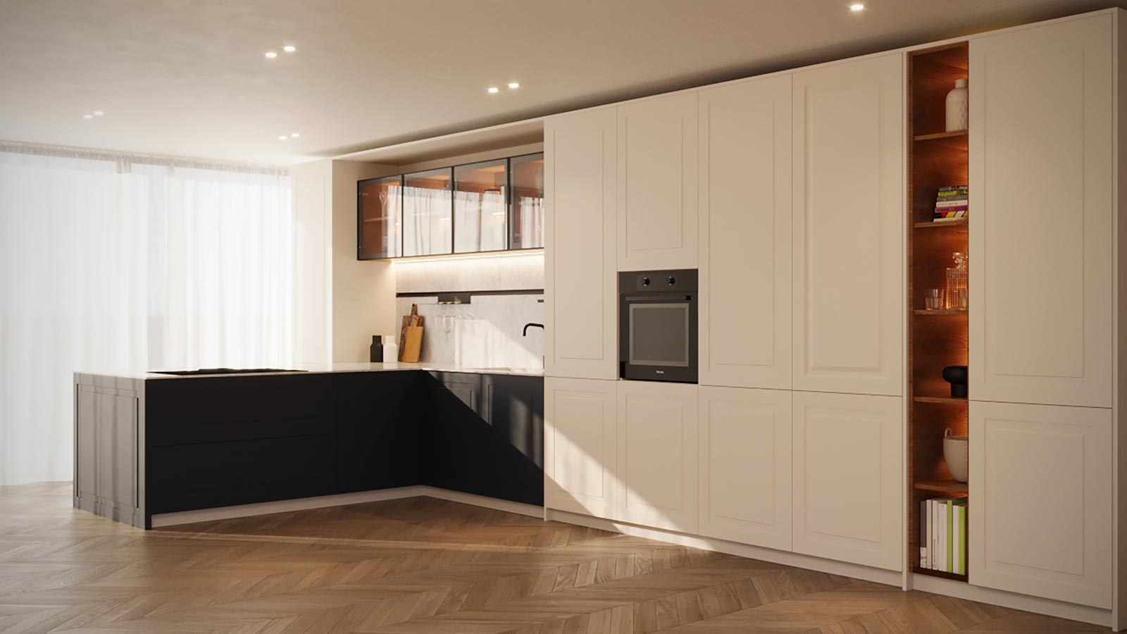 Cucine classiche contemporanee